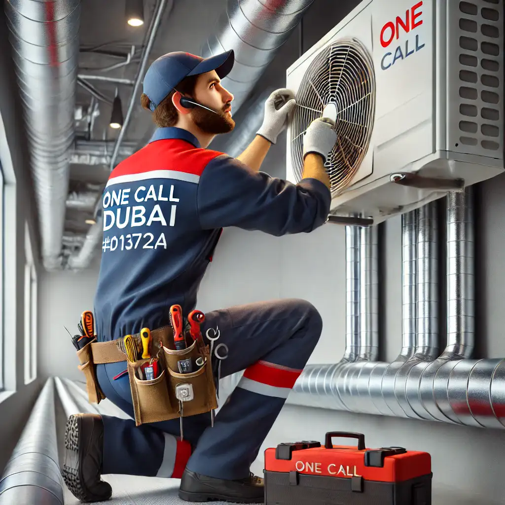 Men is Installation AC - OneCallDubai