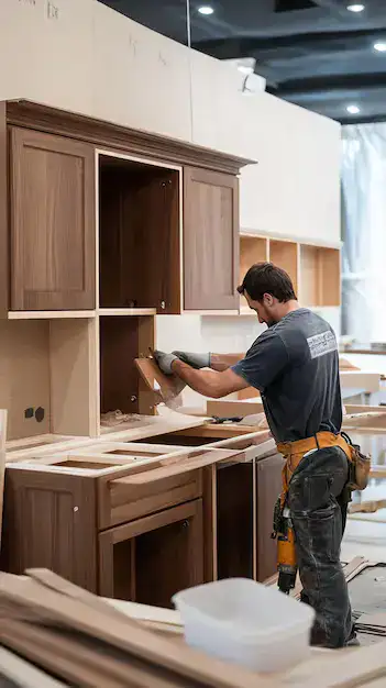 Handyman doing Cabinet Making - One Call Dubai