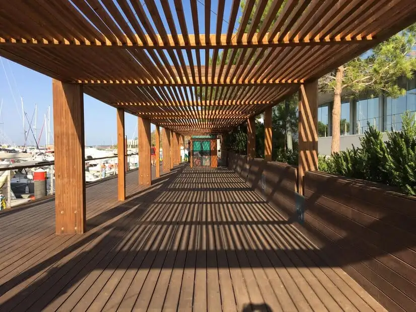 Handyman doing Decking and Pergolas - One Call Dubai