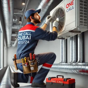 Men is Installation AC - OneCallDubai