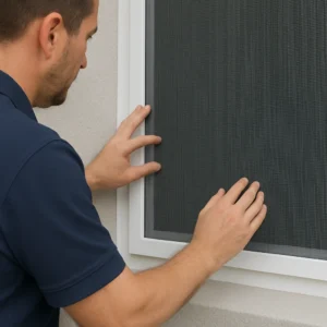 Stainless Steel Mesh Installation