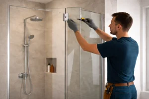 Hinged Glass Door Installation​