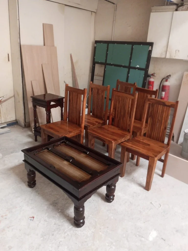 Dinning Chair table Furniture Polishing and Painting Services in Dubai