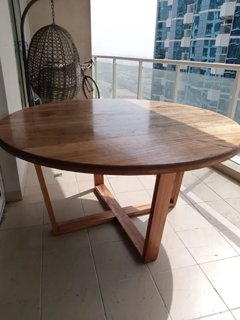 Dinning Table 2 Furniture Polishing and Painting Services in Dubai