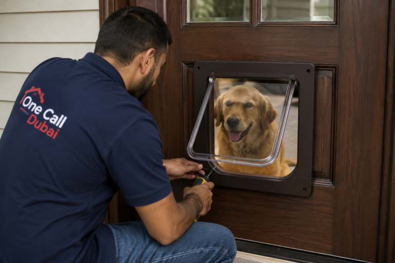Dog Flap Installation Service in Dubai
